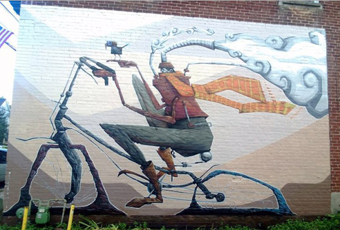 Art by Bike