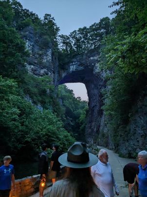 Haunted History: A Lantern Tour of the Natural Bridge