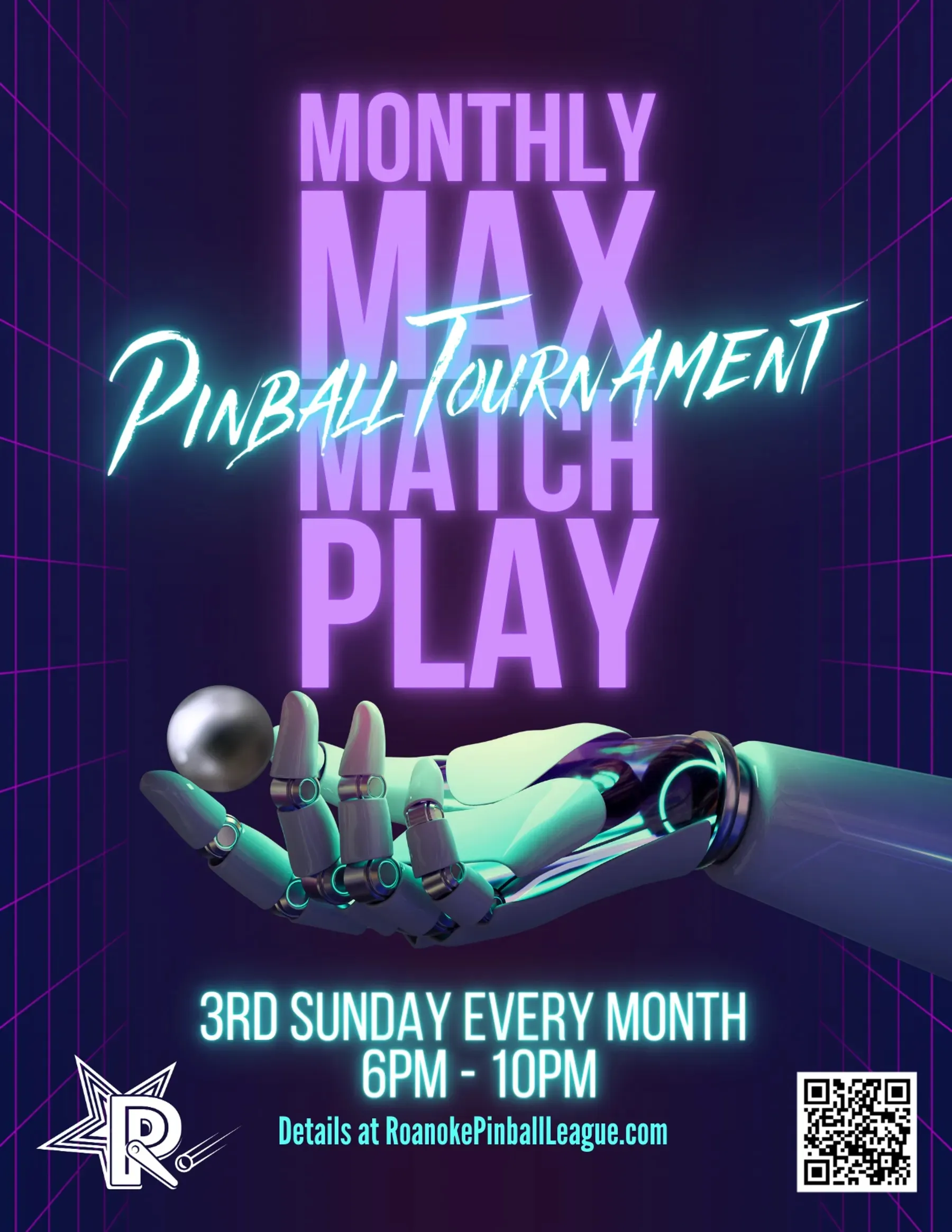 Max Match Monthly Pinball Tournament
