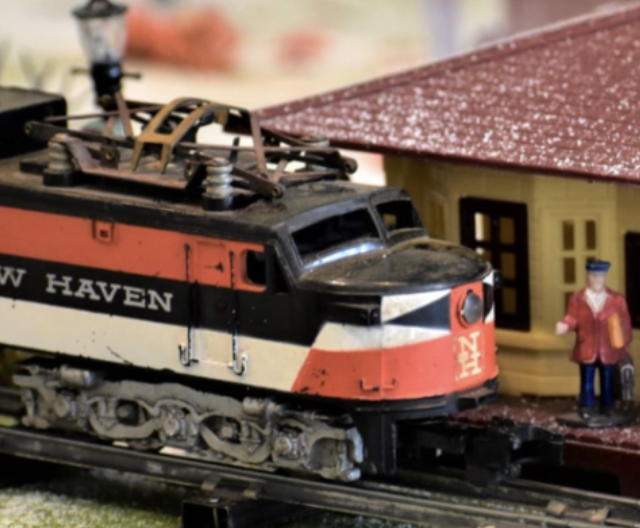 The Christmas Train at the Salem Museum