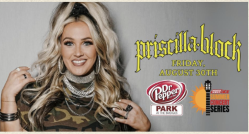 Priscilla Block at Dr Pepper Park