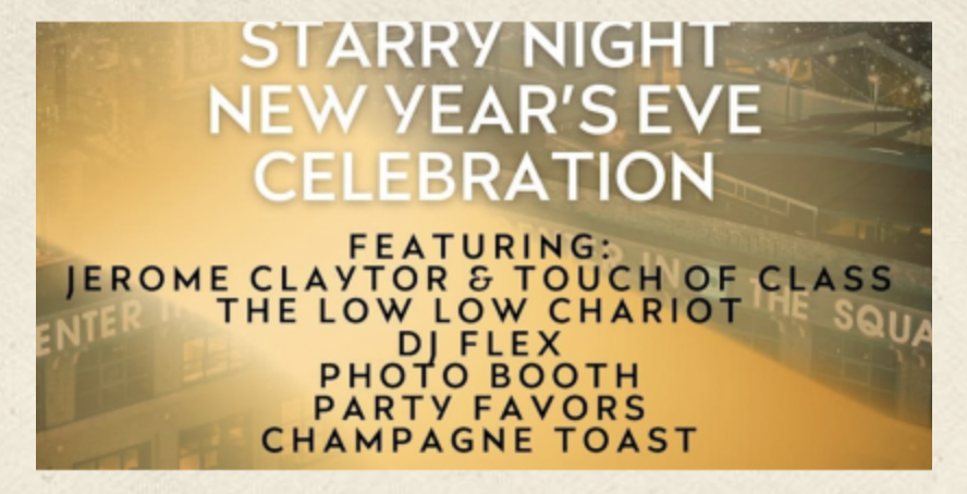 A Starry Night New Year's Eve Celebration at Six & Sky