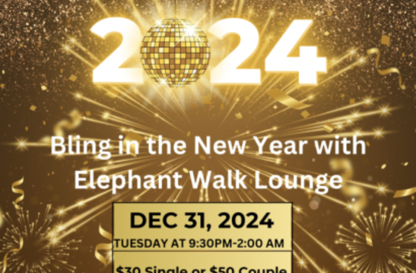 New Year's Eve at the Elephant Walk Lounge