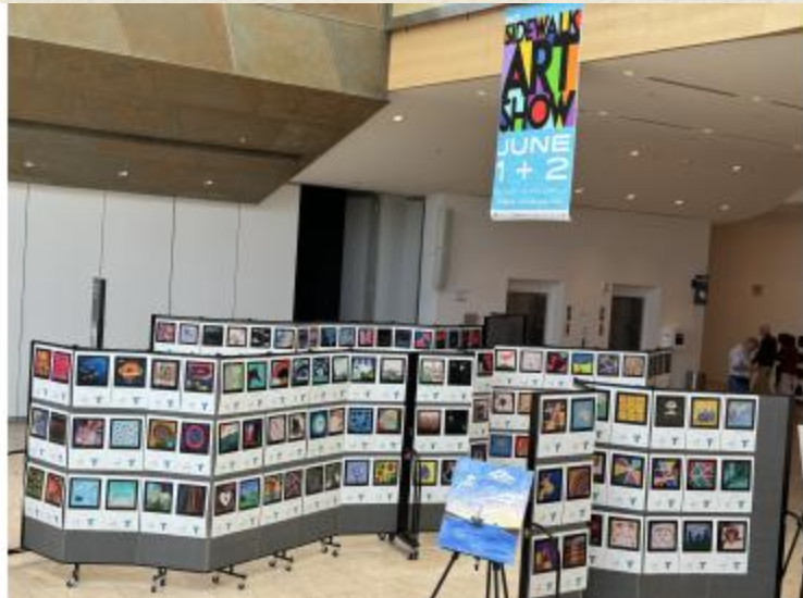 Carilion Healing Ceiling Tiles Show