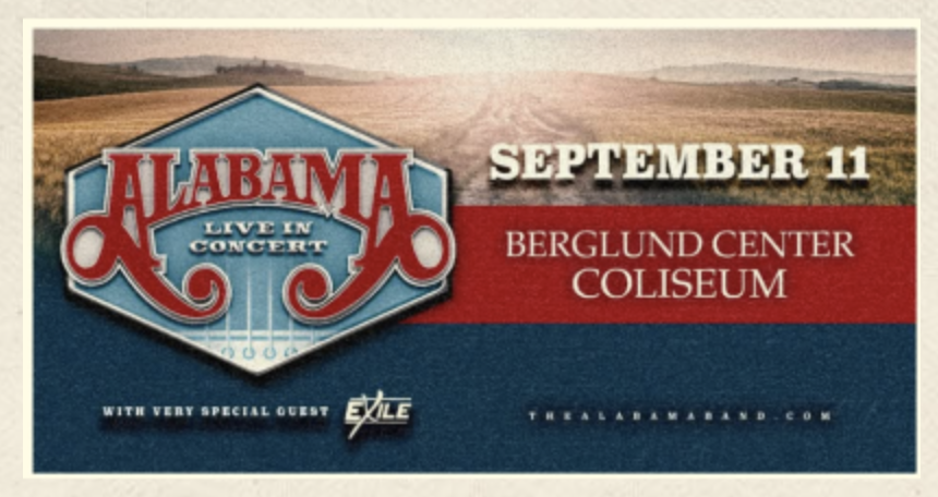 Alabama with Special Guest Exile