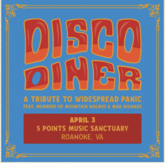 Disco Diner - Widespread Panic Tribute