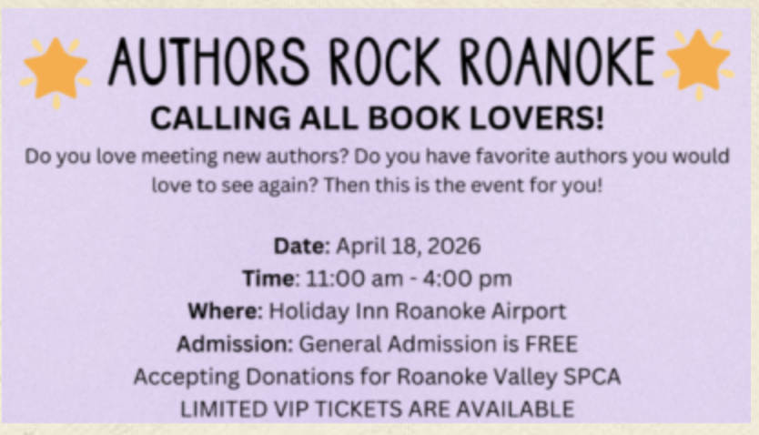 Authors Rock Roanoke