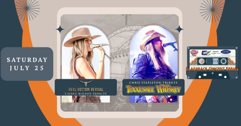Tennessee Whiskey & Bell Bottom Revival: Chris Stapleton & Lainey Wilson Tributes at Dr Pepper Park