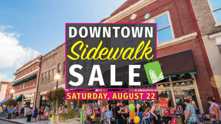 Downtown Roanoke Sidewalk Sale