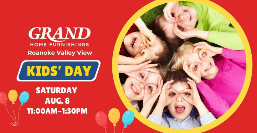 Kids Day at Grand Home Furnishings - Valley View