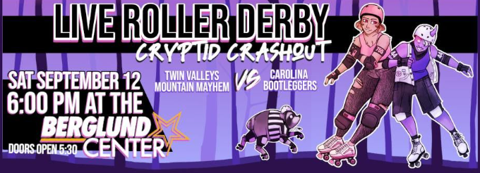 Twin Valleys Roller Derby Mountain Mayhems VS Carolina Bootleggers